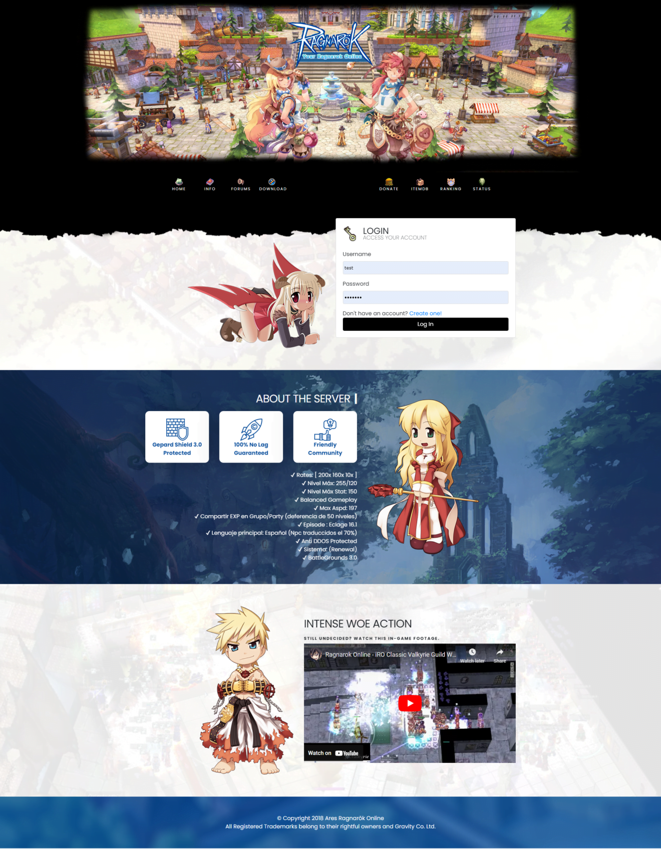 Pront Ragnarok Online Theme – Ragnarok Online Themes