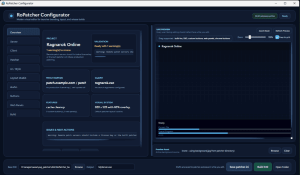 YugPatcher — Powerful Core with an Effortless GUI Configurator, easy to setup and very powerful [ensure development will last for many years]